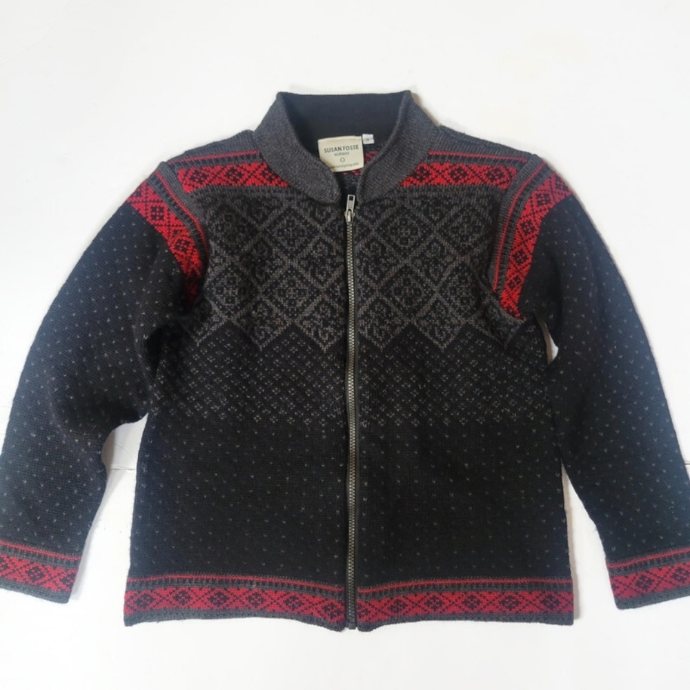 Susan Fosse Norwegian Cardigan Sweater